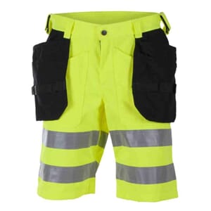 Dokka Håndveksshorts BS Gul/Svart HiVis kl.2